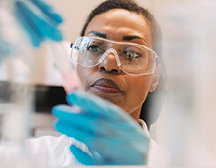 doctor taking measurements 