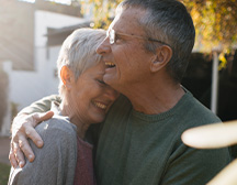 two people hugging with each other